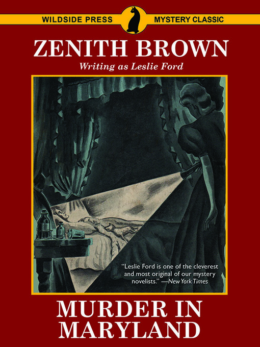 Title details for Murder in Maryland by Zenith Brown - Wait list